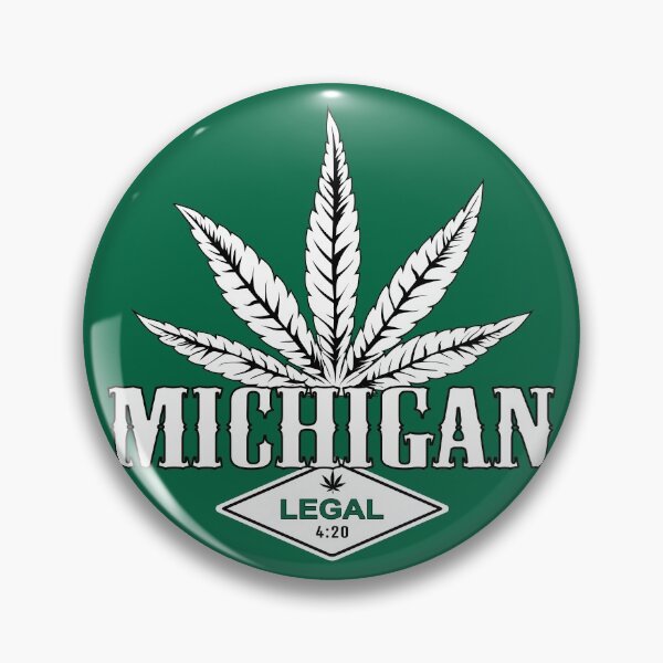 Item preview, Michigan - Cannabis 420 EE. UU. Derecho legal a fumar marihuana designed and sold by NoMatterLab.