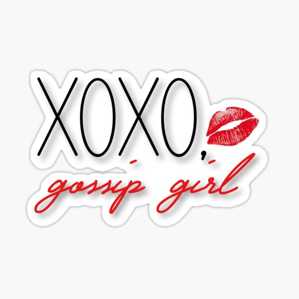 Gossip Girl Art Stickers Redbubble