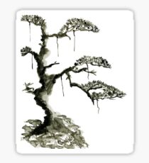 Chinese pine, a symbol of longevity Sticker