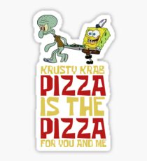 Krusty Krab Pizza - Spongebob Sticker