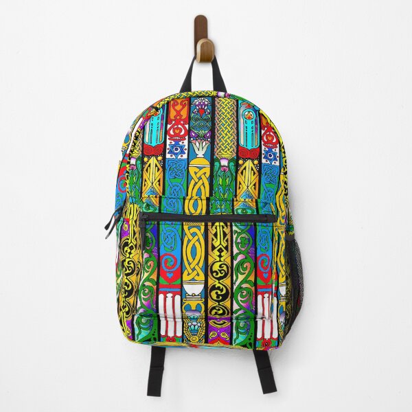 Item preview, A colourful Celtic and Persian influenced column pattern. designed and sold by Frankie Doodles!.