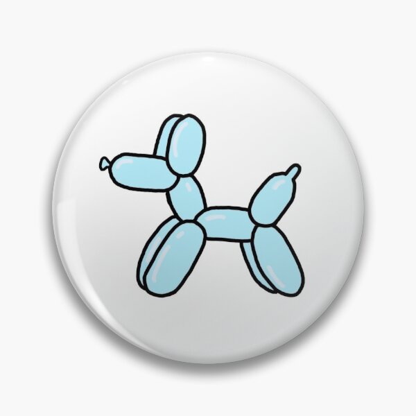 Item preview, Dog balloon blue designed and sold by Rosa :).