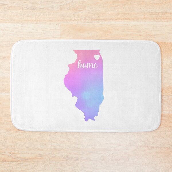 Item preview, I Love Chicago Watercolor Home designed and sold by SantaLisaPier.