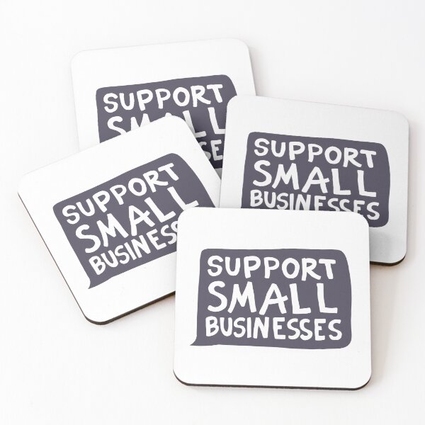Item preview, Support Small Businesses Black  designed and sold by illhustration.