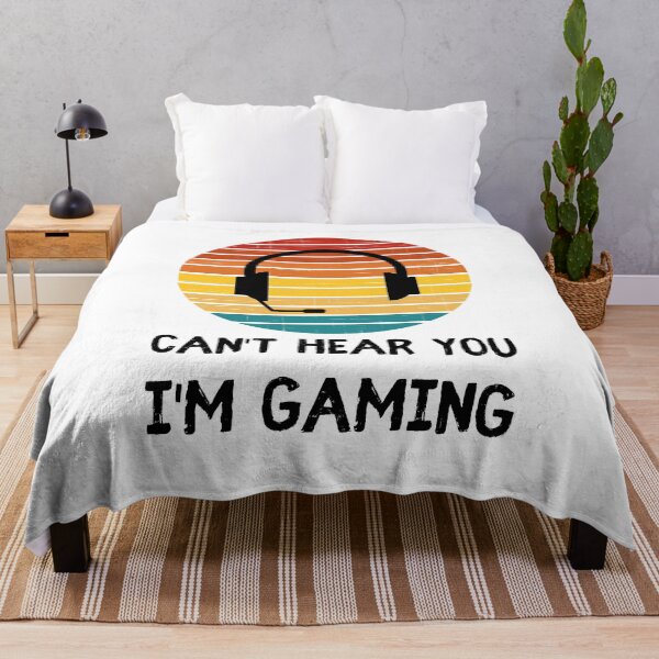 Artikelvorschau, Ich kann dich nicht hören, ich spiele Headset Lustiges Spielergeschenk entworfen und verkauft von Emerg-Apparel.