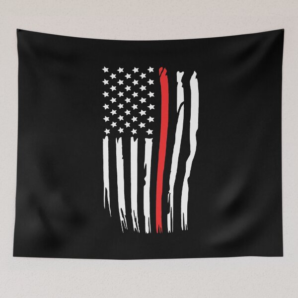Item preview, Thin Red Line American Flag Firefighter  designed and sold by Vanover Designs.