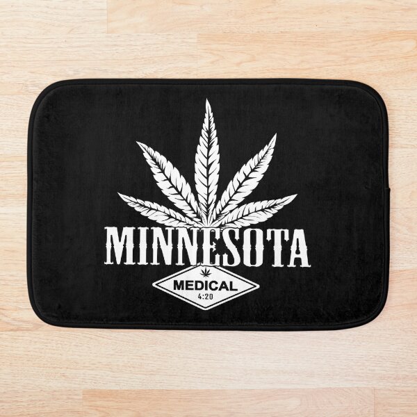 Aperçu de l'œuvre Minnesota - Cannabis 420 USA Droit médical de fumer de l'herbe créée et vendue par NoMatterLab.