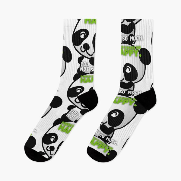 Item preview, Pandas make me Happy. You... Not so much. designed and sold by BoutThe90s.