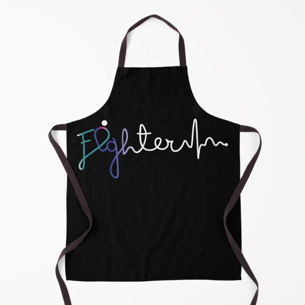 Item preview, Fighter- Thyroid Cancer Awareness Gifts for Women Thyroid Cancer Support Ribbon designed and sold by Awarenessshop.