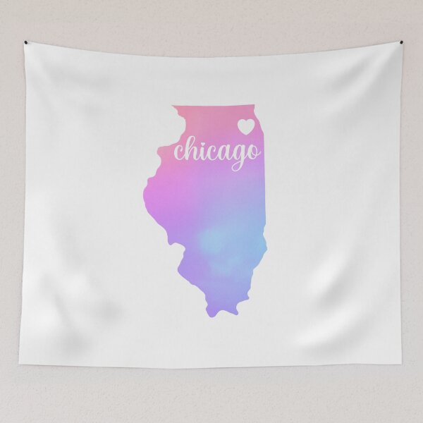 Artikelvorschau, Ich liebe Chicago Aquarell entworfen und verkauft von SantaLisaPier.