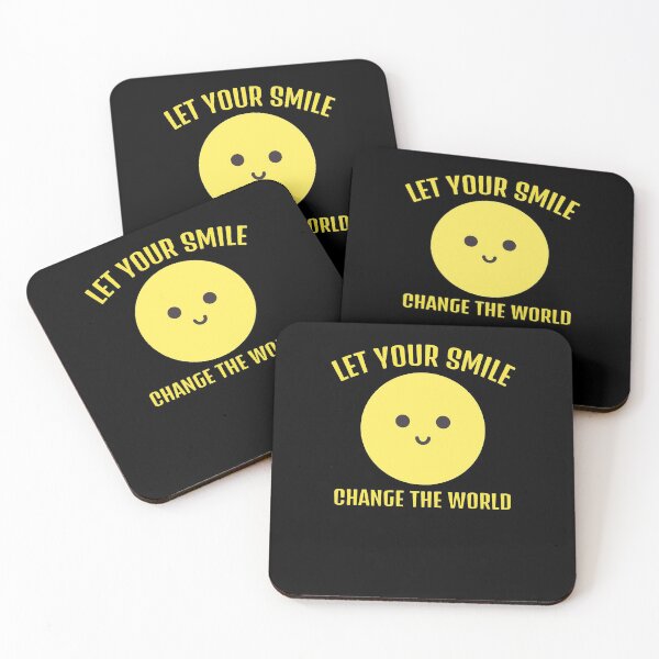 Item preview, Let your smile change the world designed and sold by MadSolDesigns.