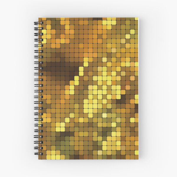 Item preview, Abstract Golden Mosaic geometric pattern designed and sold by tridentfoundry.