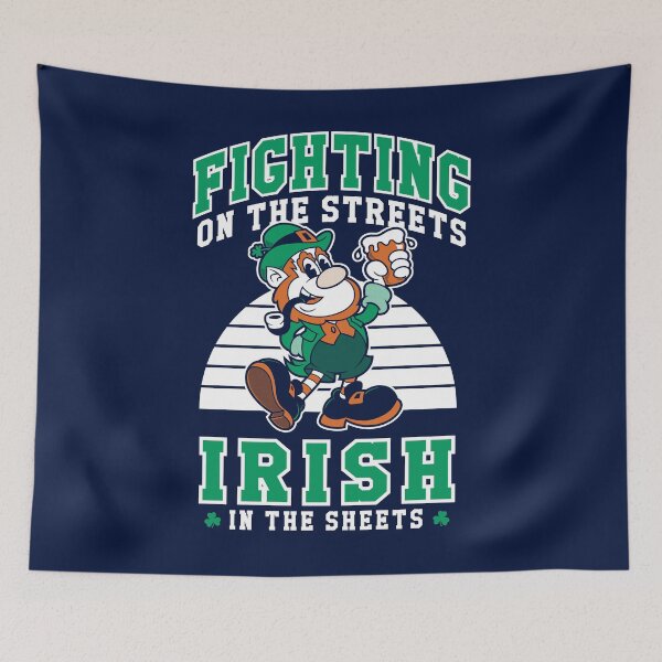 Item preview, Fighting on the Streets - Irish Leprechaun - St Paddy's Day - Craic Crew designed and sold by Nemons.