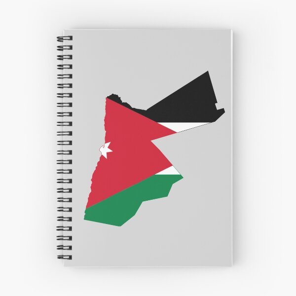 Item preview, Flag Map of Jordan  designed and sold by abbeyz71.