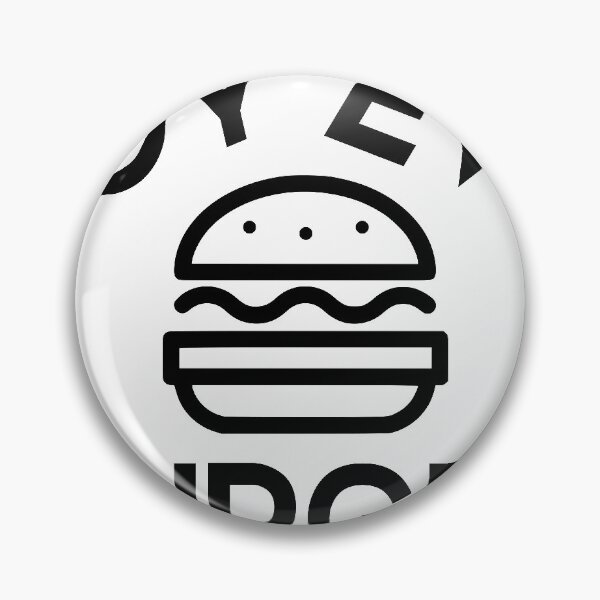 Item preview, Enjoy every burger black text designed and sold by wiggy38.
