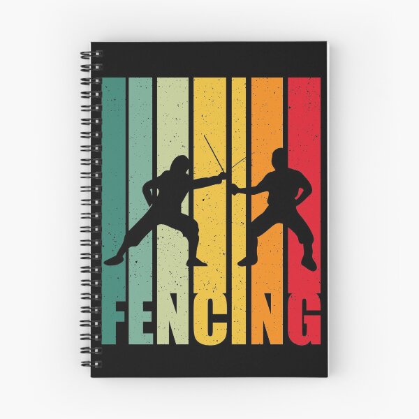 Item preview, Fencing fencer retro designed and sold by ElBeDesigns.