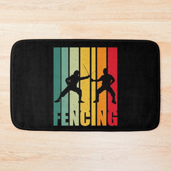 Item preview, Fencing fencer retro designed and sold by ElBeDesigns.