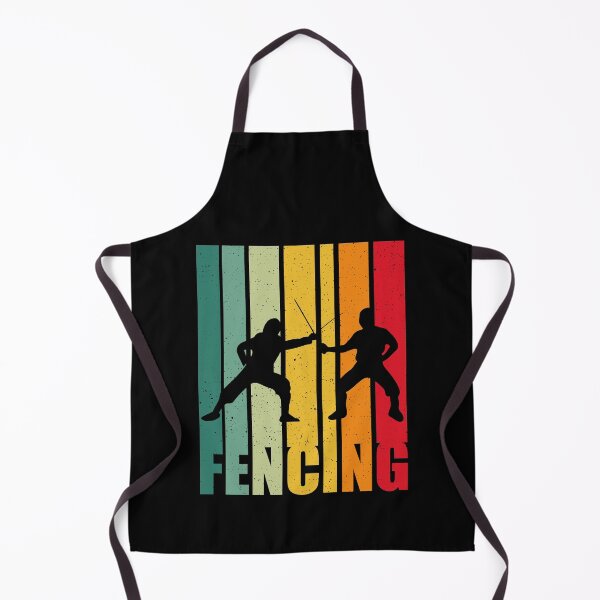 Item preview, Fencing fencer retro designed and sold by ElBeDesigns.