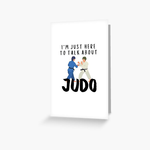 Carte de vœux for Sale avec l'œuvre « Le judo est ma Valentine, cadeau de  judo » de l'artiste MyTeeHere