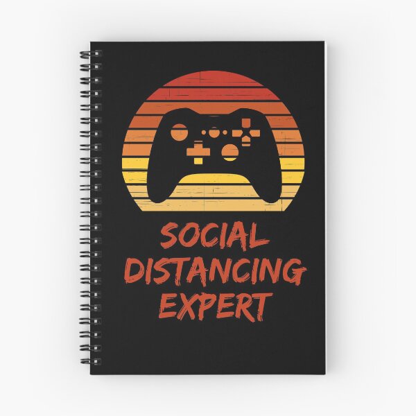 Item preview, Social Distancing Expert Gaming Video Gamer Retro designed and sold by Emerg-Apparel.