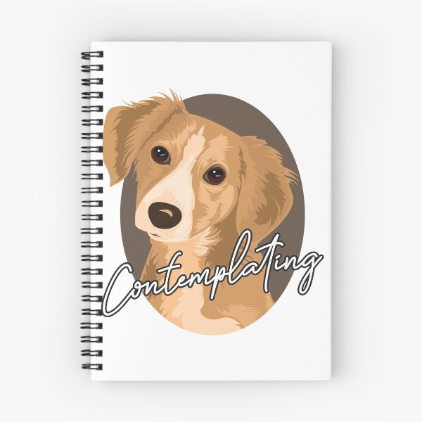 Item preview, CONTEMPLATING DOG designed and sold by Spot Sweet.