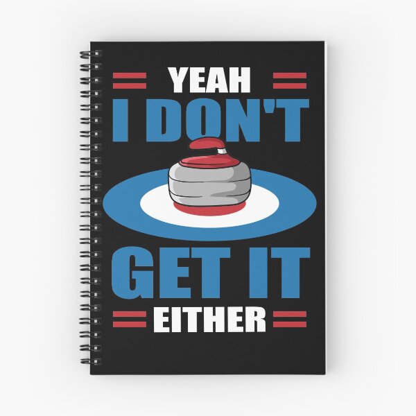Item preview, Curling funny saying designed and sold by ElBeDesigns.