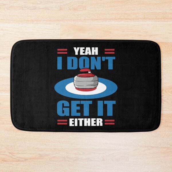 Item preview, Curling funny saying designed and sold by ElBeDesigns.
