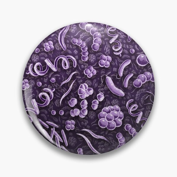 Item preview, Microbial Pattern - Purple designed and sold by Jared Hart.