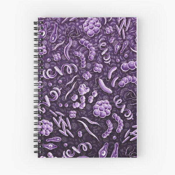 Item preview, Microbial Pattern - Purple designed and sold by Jared Hart.