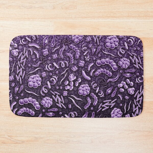 Item preview, Microbial Pattern - Purple designed and sold by Jared Hart.