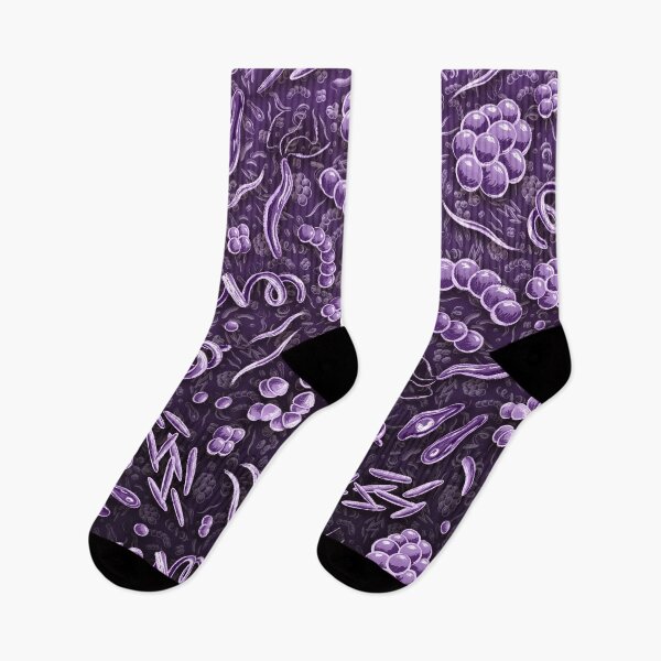 Item preview, Microbial Pattern - Purple designed and sold by Jared Hart.