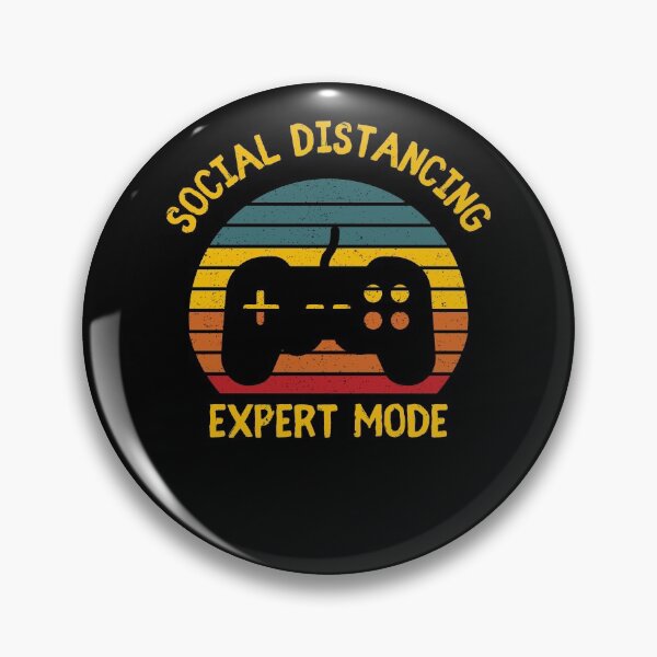 Item preview, Social Distancing Expert Gaming Video Gamer Retro designed and sold by Emerg-Apparel.