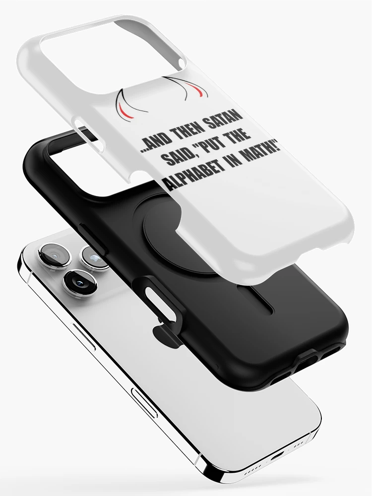 Thumbnail 2 of 4, iPhone Case, Alphabet In Math designed and sold by TheBestStore.