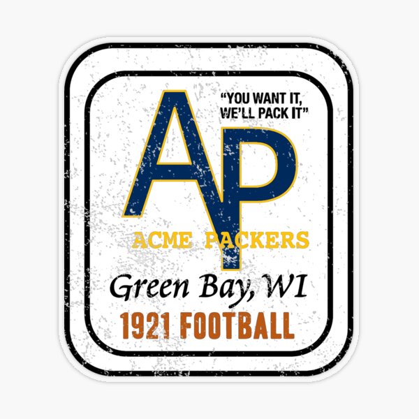 Acme Packers Distressed Logo - Defunct Football Team - Green Bay Wisconsin  History and Heritage Essential T-Shirt for Sale by SolissClothing