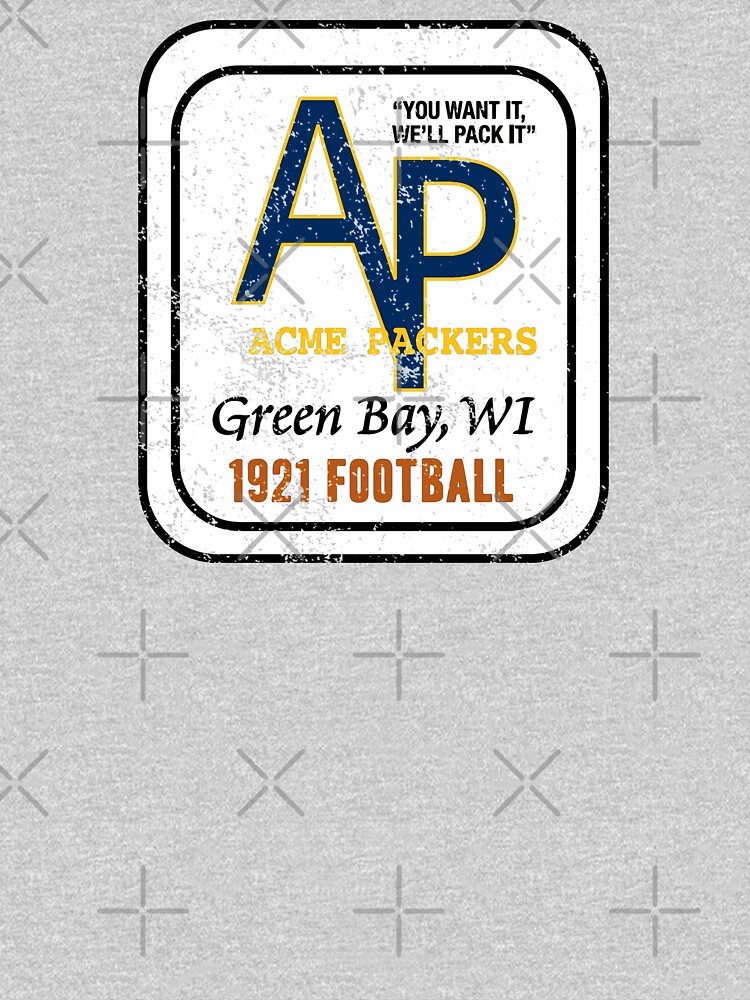 Acme Packers Distressed Logo - Defunct Football Team - Green Bay Wisconsin  History and Heritage | Essential T-Shirt