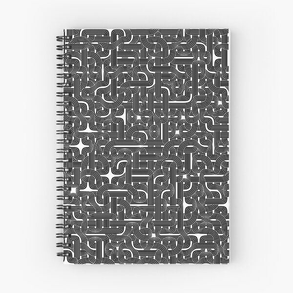 Item preview, Abstract Black Hexagon Bezier Truchet Tiles #1 designed and sold by Reinder Nijhoff.