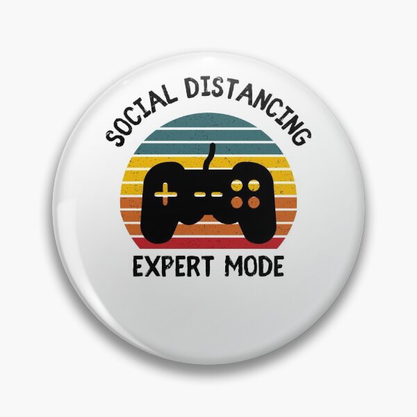 Item preview, Social Distancing Expert Gaming Video Gamer Retro designed and sold by Emerg-Apparel.