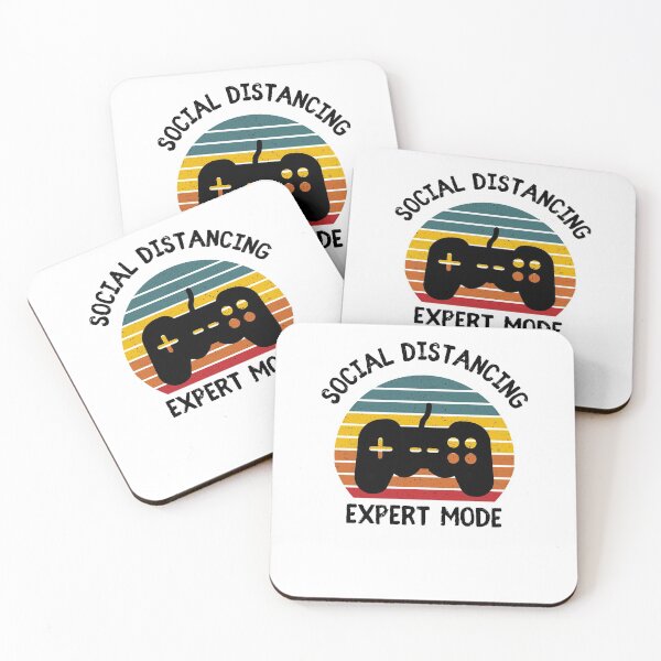 Item preview, Social Distancing Expert Gaming Video Gamer Retro designed and sold by Emerg-Apparel.