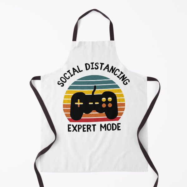 Item preview, Social Distancing Expert Gaming Video Gamer Retro designed and sold by Emerg-Apparel.