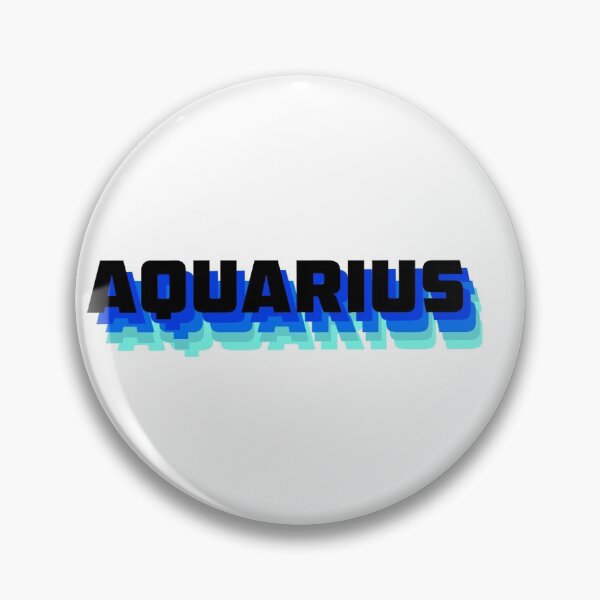 Item preview, Aquarius Gradient Lettering designed and sold by solarsquidd.