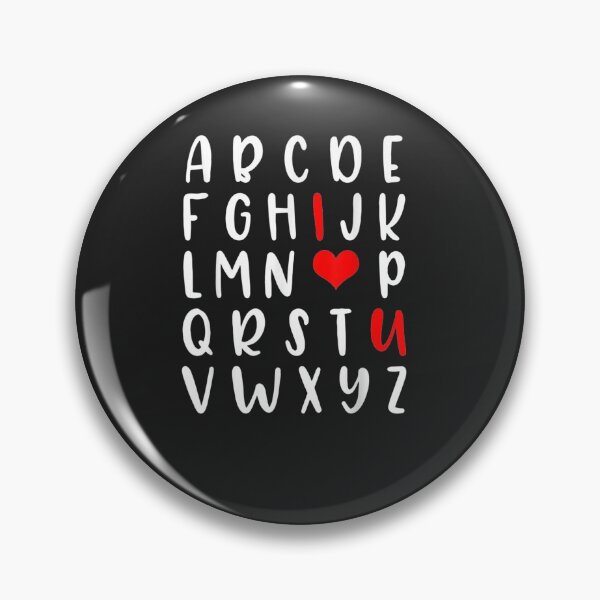 Item preview, Alphabet - ABC I Love You - Romance Valentine Slogan designed and sold by josephvinson689.