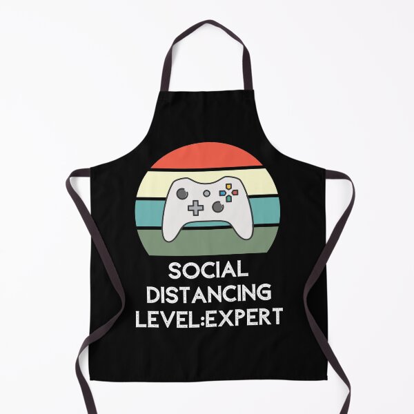 Item preview, Social Distancing Expert Gaming Video Gamer Retro designed and sold by Emerg-Apparel.