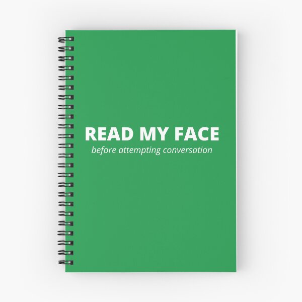 Item preview, Read My Face designed and sold by Lowdown Designs.