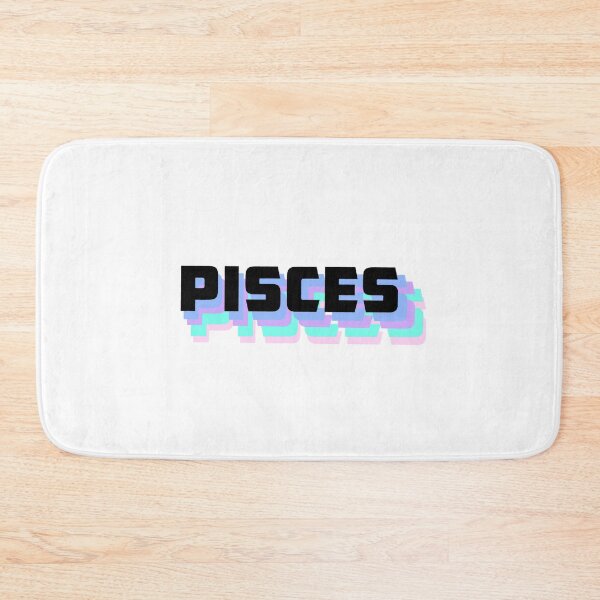Item preview, Pisces Gradient Lettering designed and sold by solarsquidd.