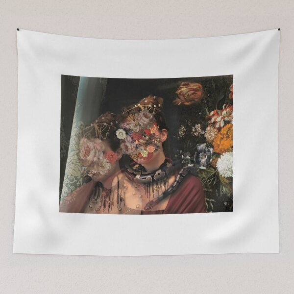 Item preview, Renaissance Snake with Flowers designed and sold by TuneyBlue.