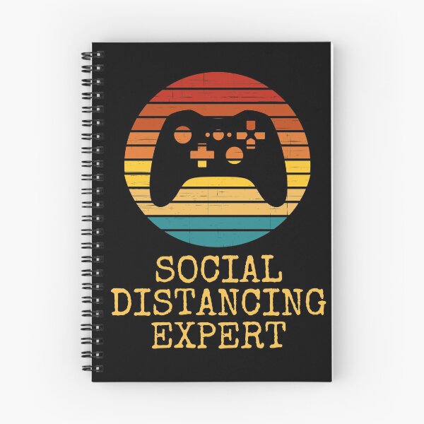 Item preview, Social Distancing Expert Gaming Video Gamer Retro designed and sold by Emerg-Apparel.
