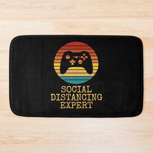 Item preview, Social Distancing Expert Gaming Video Gamer Retro designed and sold by Emerg-Apparel.