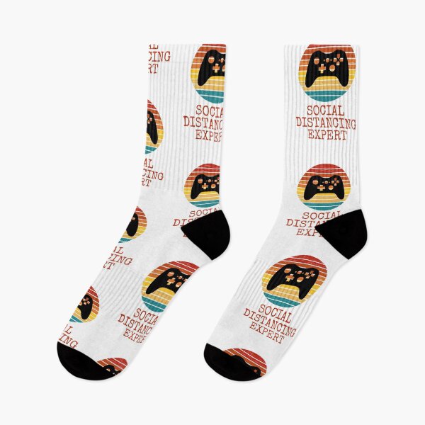 Item preview, Social Distancing Expert Gaming Video Gamer Retro designed and sold by Emerg-Apparel.