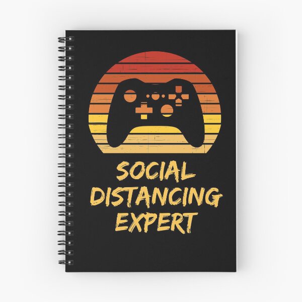 Item preview, Social Distancing Expert Gaming Video Gamer Retro designed and sold by Emerg-Apparel.
