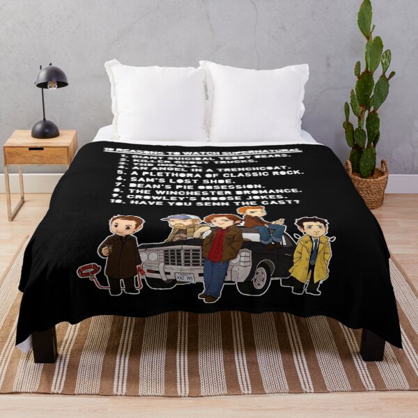 Item preview, 10 Reasons To Watch Supernatural designed and sold by MelodyMontana.
